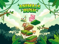 Leikur Animals Rush á netinu