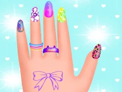 Leikur LOL Dolls Nail Salon á netinu