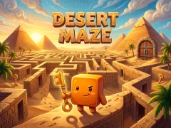 Leikur Desert Maze á netinu