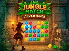 Leikur Jungle Match Adventures á netinu