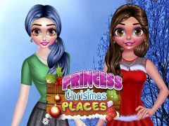 Leikur Princess Christmas Places á netinu