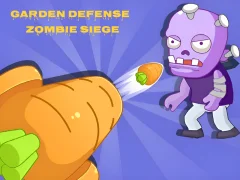 Leikur Garden Defense - Zombie Siege á netinu