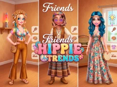 Leikur Friends Hippie Trends á netinu