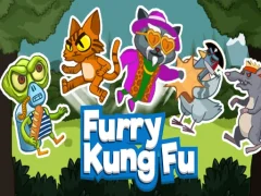 Leikur Furry Kung Fu á netinu