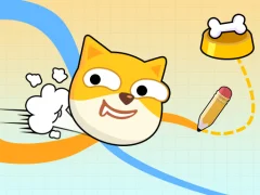 Leikur Doge Rush Draw Home Puzzle á netinu