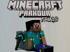 Leikur Minecraft Parkour Trials á netinu