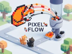 Leikur Pixel Flow á netinu