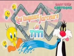Leikur Looney Tunes Cartoons Les tuyaux farceurs de Titi á netinu