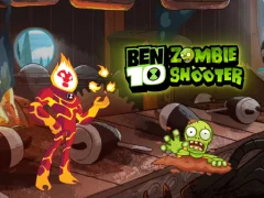 Leikur Ben 10 Zombie Shooter á netinu