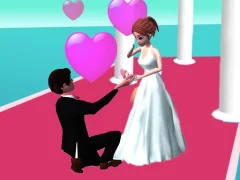 Leikur Dreamy Wedding Rush á netinu