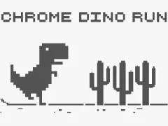 Leikur Chrome Dino Run á netinu