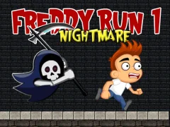 Leikur Freddy Run 1 nighmare á netinu