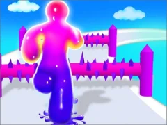 Leikur Blob Dash Endless Runner á netinu