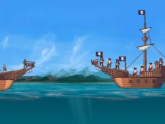 Leikur Sailing the Dangerous Sea á netinu