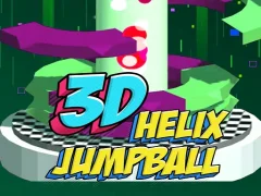 Leikur 3D Helix Jump Ball á netinu