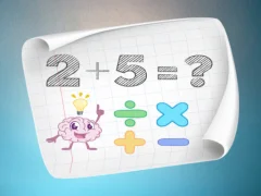 Leikur Guess number Quick math games á netinu