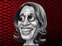 Leikur Kamala Funny Face Challenge á netinu
