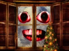 Leikur New Year: Santa Claus outside the window á netinu