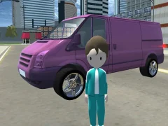 Leikur Squid Gamer City Driving Gang á netinu