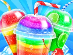 Leikur Rainbow Frozen Slushy Truck á netinu