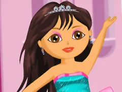 Leikur Dora Ballerina Dressup á netinu
