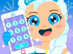 Leikur Baby Ice Princess Phone á netinu