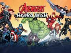 Leikur Superheroes Avengers Hydra Dash á netinu