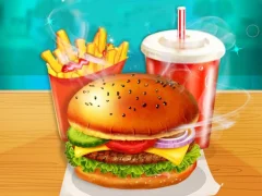 Leikur Happy Kids Burger Maker á netinu