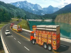 Leikur Indian Cargo Truck Gwadar Port Game á netinu