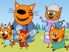 Leikur Cat Family Educational Games á netinu