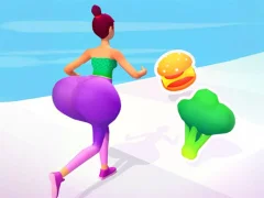 Leikur Twerk it! body Race 3D á netinu