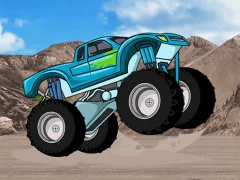 Leikur Monster Truck Wheels 2 á netinu