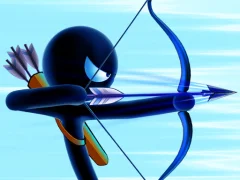 Leikur Stickman Archer Warrior á netinu
