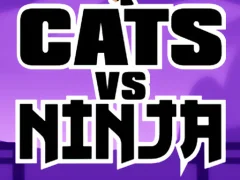 Leikur Cats Vs Ninja á netinu