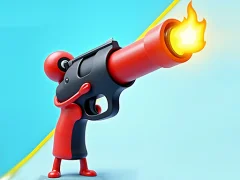 Leikur Human Stickman Gun á netinu