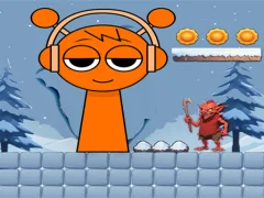 Leikur Super Sprunki Run á netinu