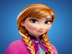 Leikur Play Anna Frozen Sweet Matching Game á netinu