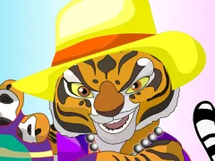 Leikur Kung Fu Panda Master Tigress á netinu