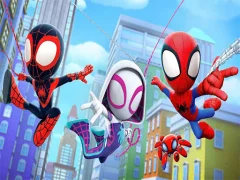 Leikur Spidey and his Amazing Friends Swing Into Action! á netinu