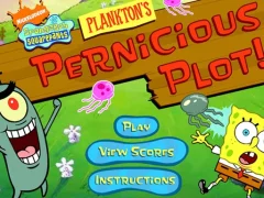 Leikur Plankton's Pernicious Plot á netinu