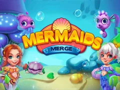 Leikur Merge Mermaids á netinu