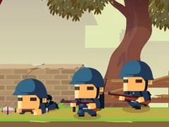 Leikur Army Block Squad á netinu