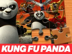 Leikur Kung Fu Panda Jigsaw Puzzle á netinu