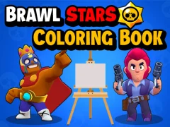 Leikur Brawl Stars Coloring Books á netinu