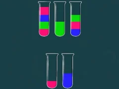 Leikur Water Sorting Color in the bottle á netinu