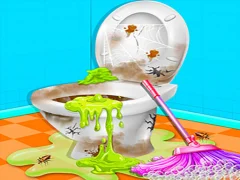 Leikur Dirty Home Cleaning Fix á netinu