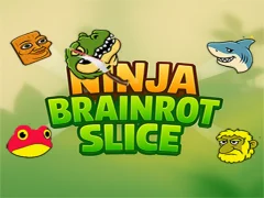 Leikur Ninja brainrot Slice á netinu