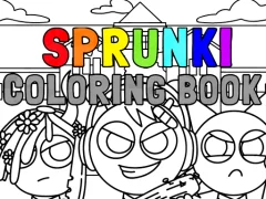Leikur Sprunki Coloring Book á netinu
