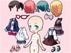 Leikur Chibi Anime Princess Doll á netinu