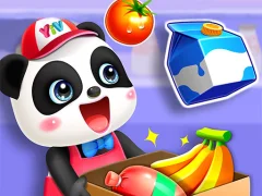 Leikur Cute Panda Supermarket á netinu